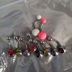 Navel piercings/ belly rings
